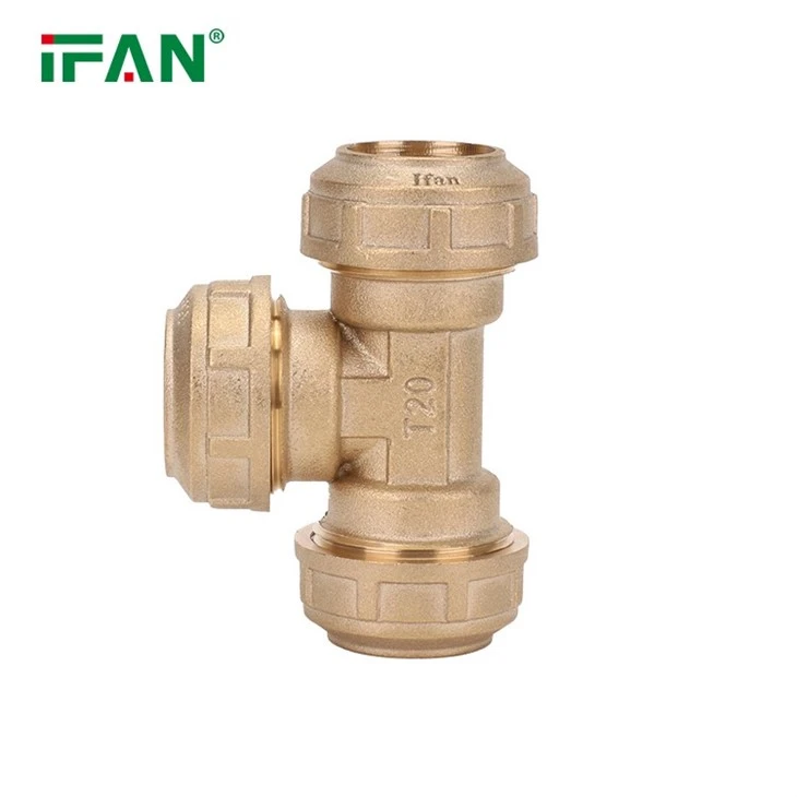 Brass PE Fitting Tee